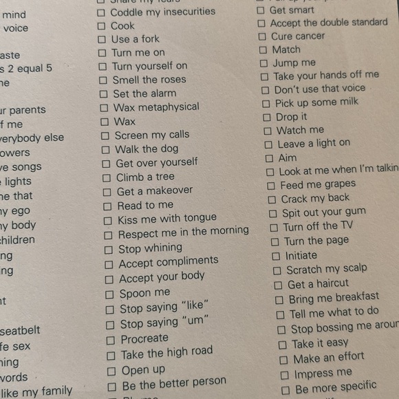 KNOCK KNOCK What You Must Do To Make Me Happy Notepad. - Picture 6 of 11